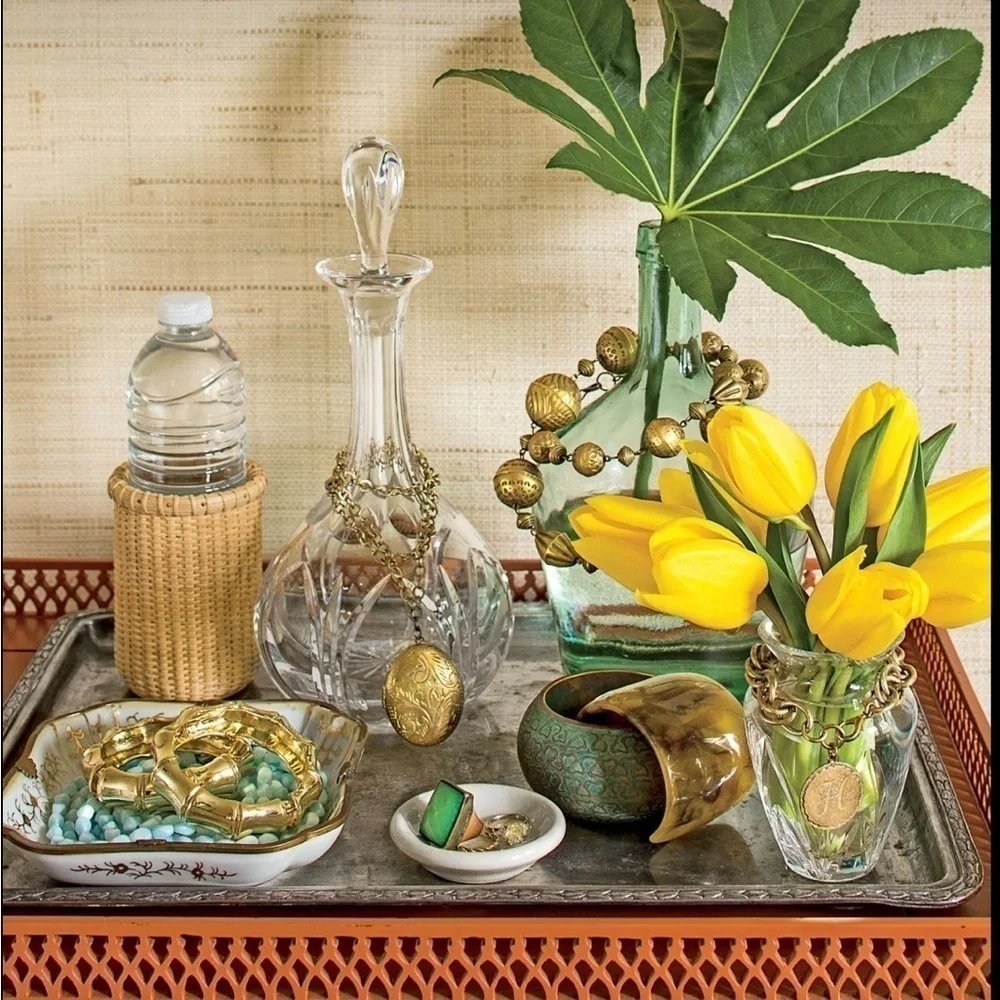 Antique Vintage Made In France Hand Blown 4 Chamber Liquor Decanter or Vase - Picture 8 of 8